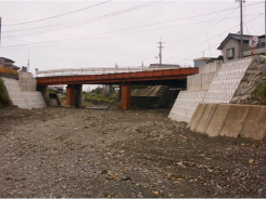 滝の宮山根線橋梁(下部)付帯工事